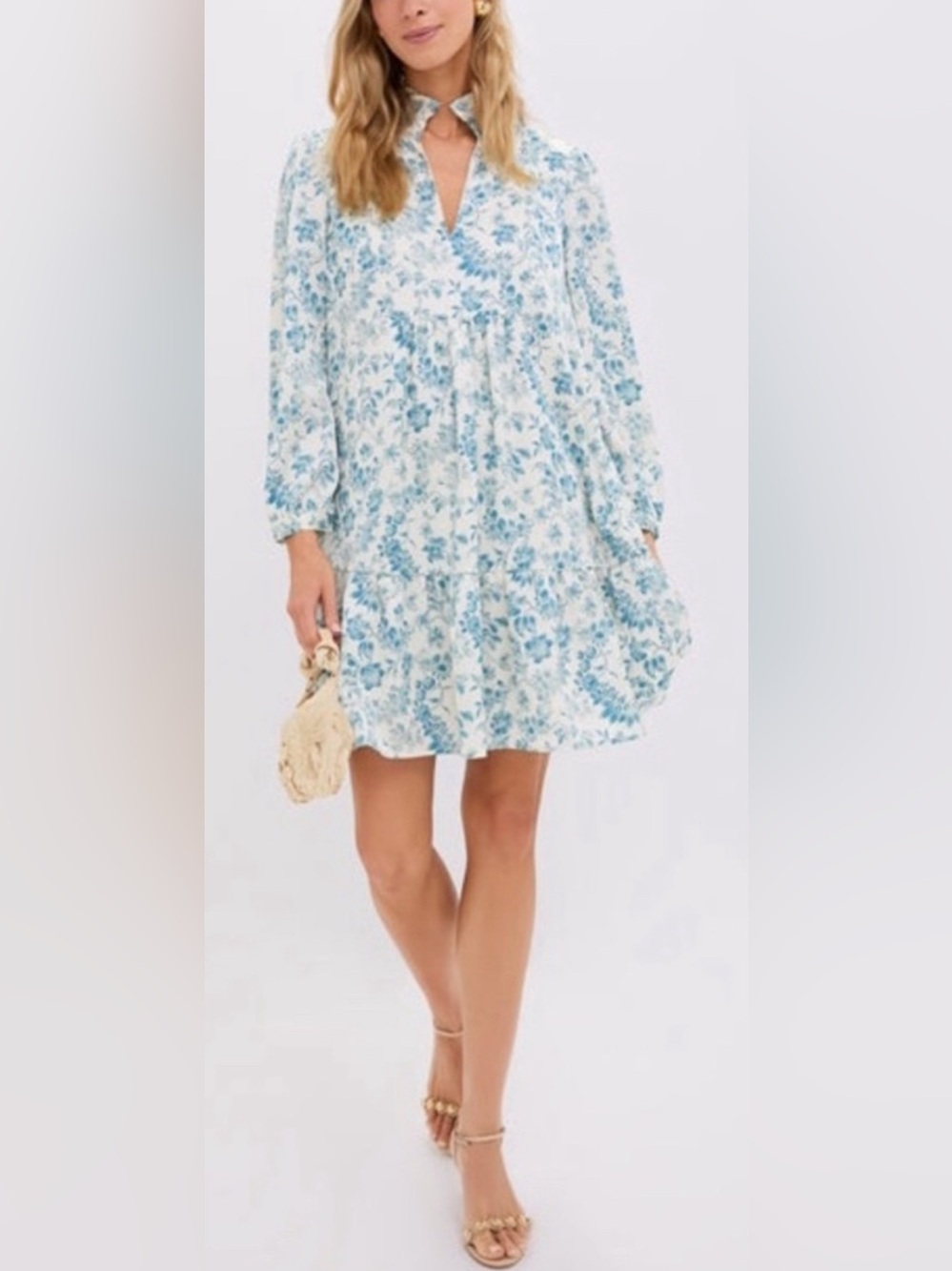 NWT Tuckernuck Jardin De Fleurs Crinkle Palmerston Dress